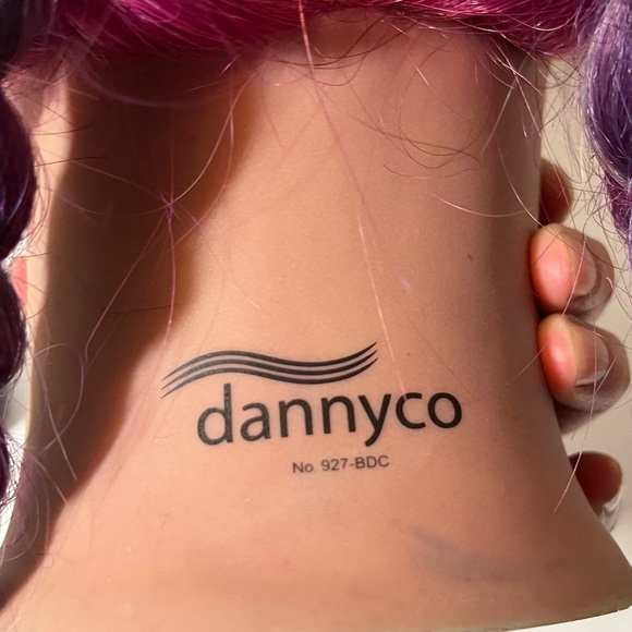 Dannyco Cosmetology Mannequin Head Hair Hairdressing Model Doll. Hours of fun! - Picture 2 of 6